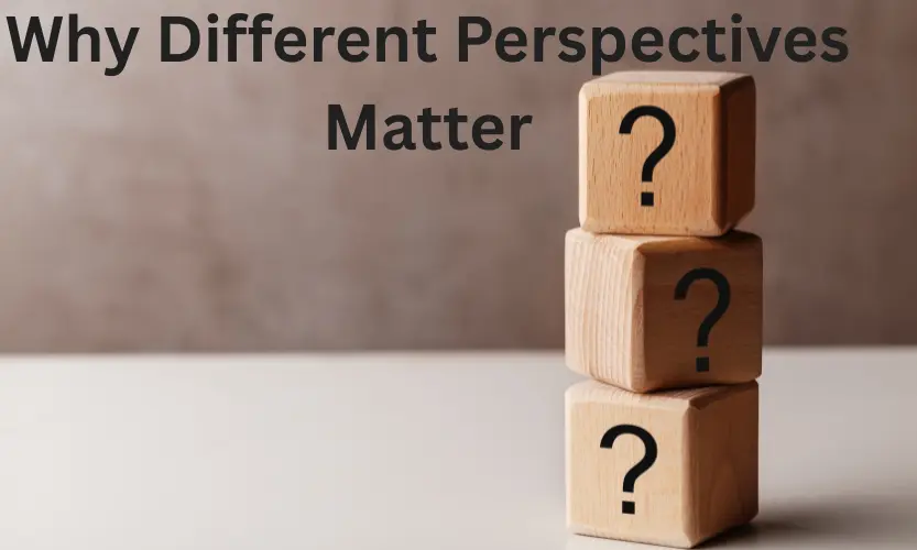 why different perspectives matter